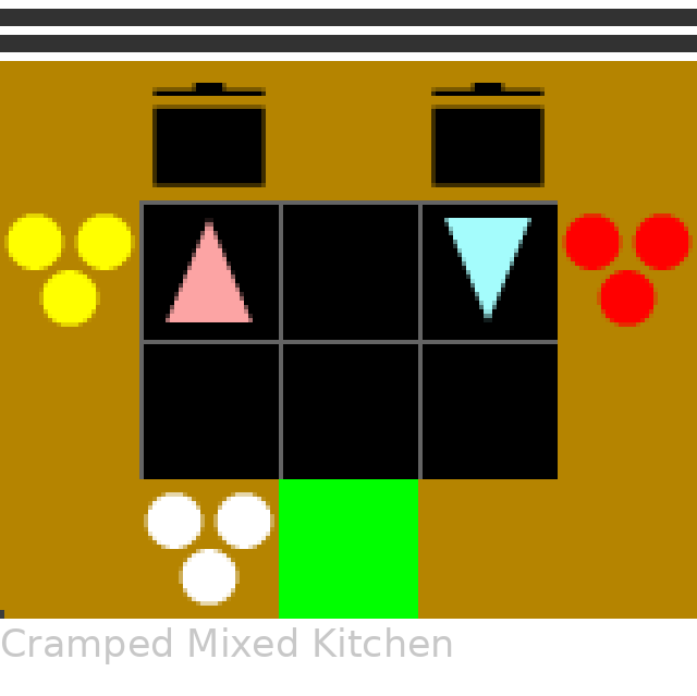 Cramped Mixed Kitchen
